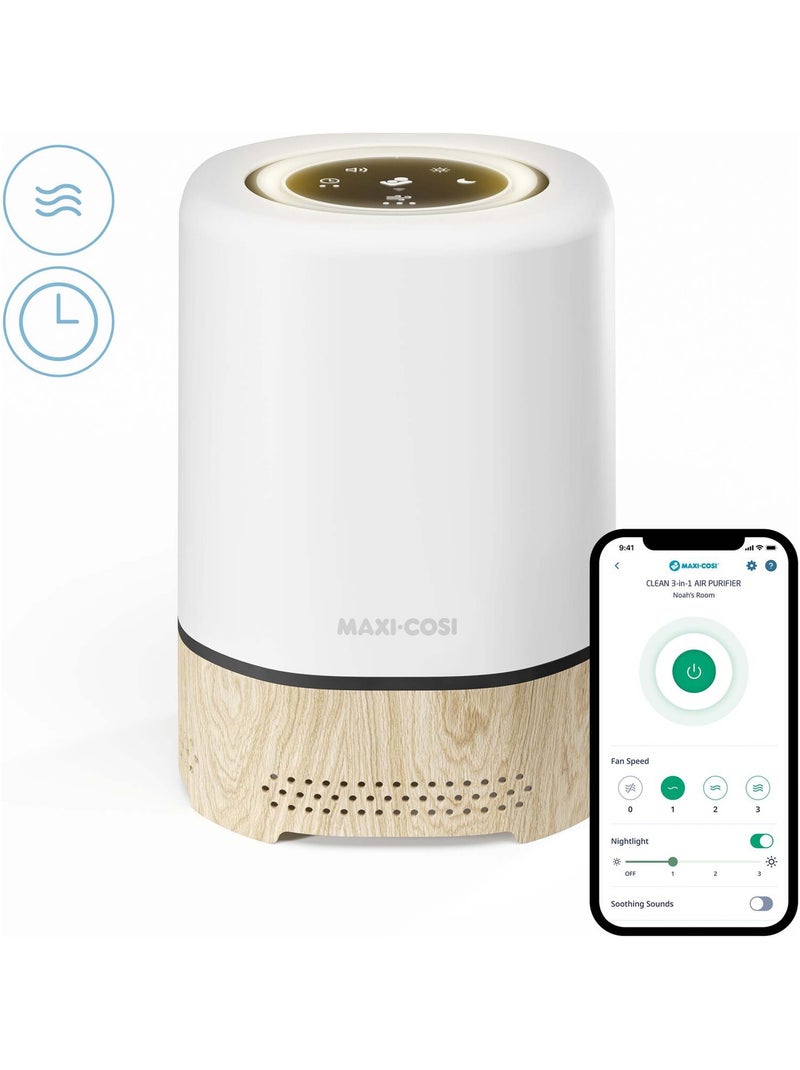 Purificateur d'air Clean 3-en-1 Blanc - Kiabi