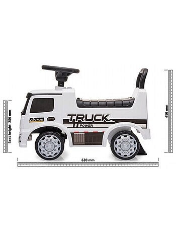 Push-Car Mercedes-Benz Antos blanc