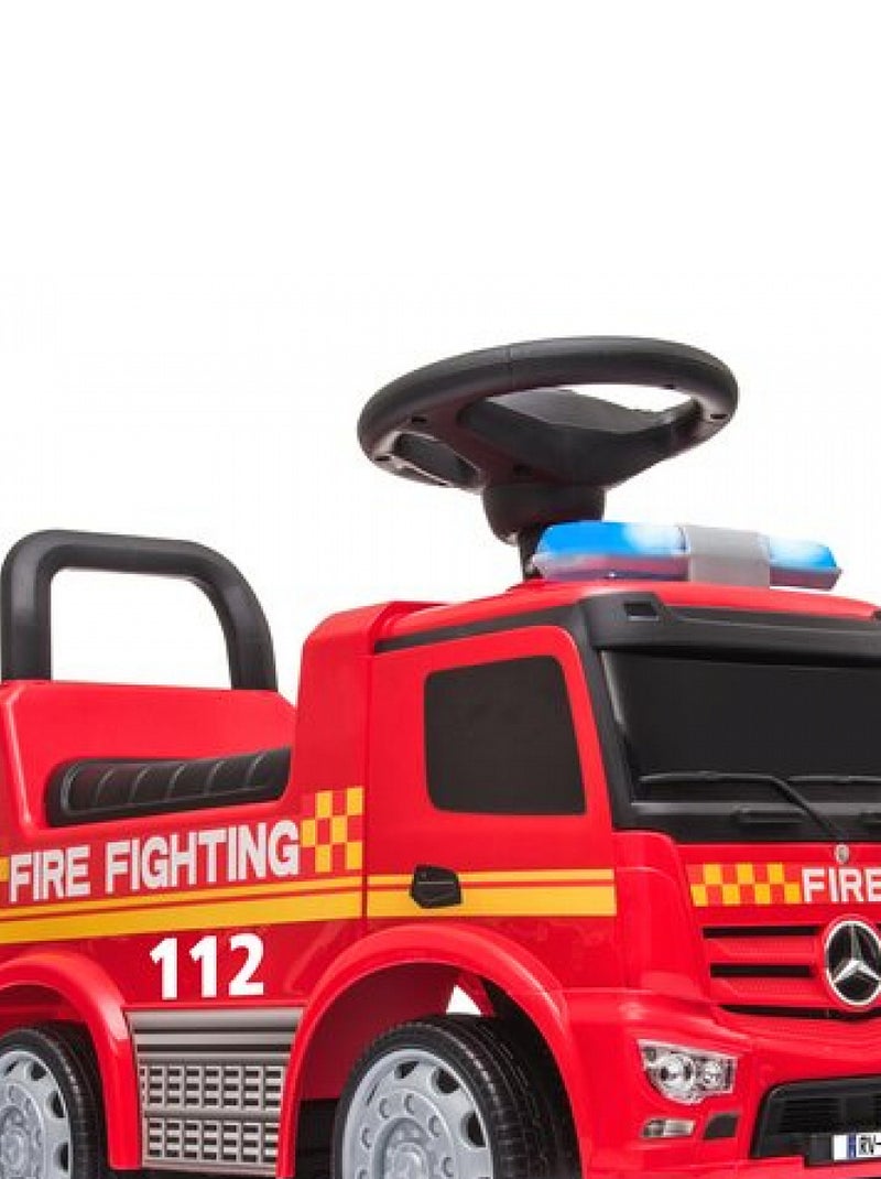Push Car Mercedes Benz Antos pompier Rouge - Kiabi