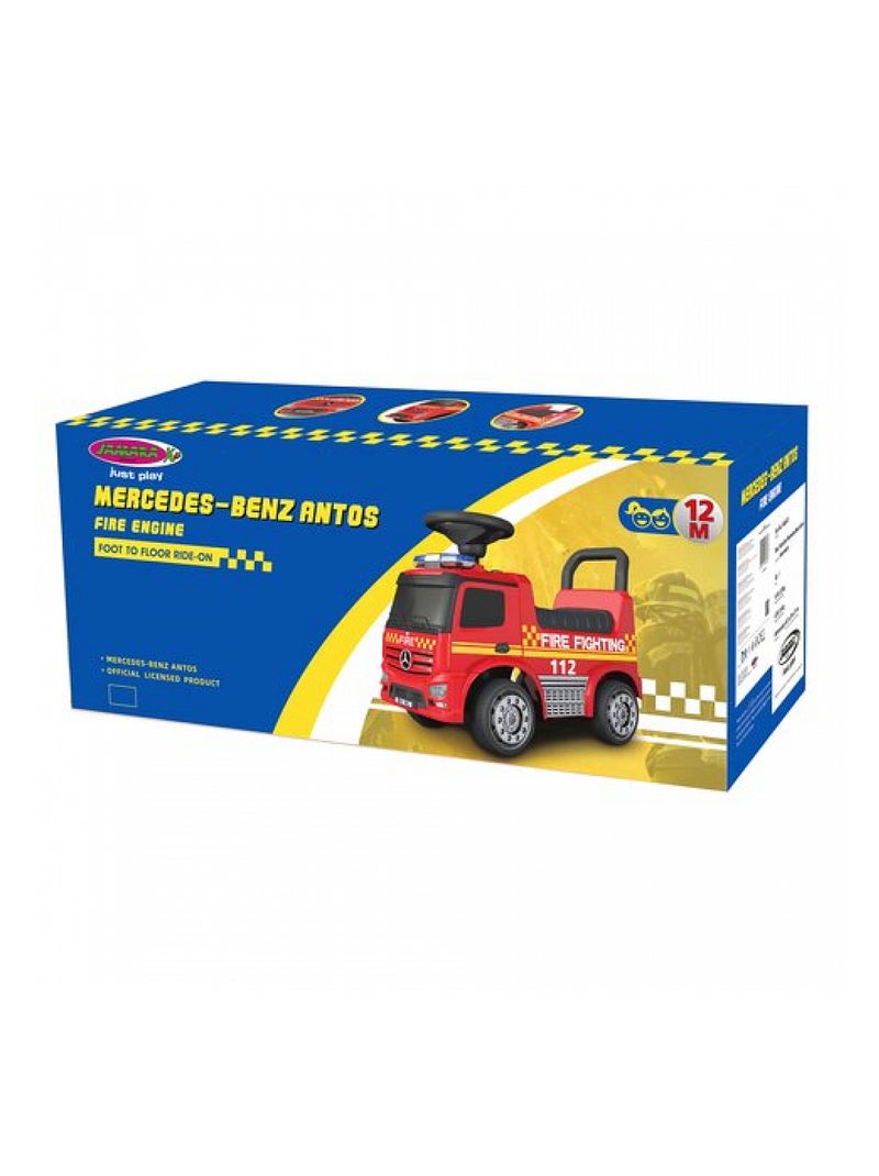Push Car Mercedes Benz Antos pompier Rouge - Kiabi