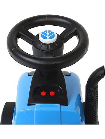 Push-car new holland t7 tracteur bleu