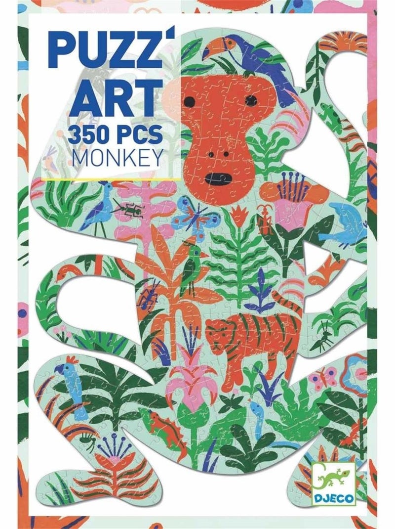 Puzz' Art Monkey 350 pièces N/A - Kiabi