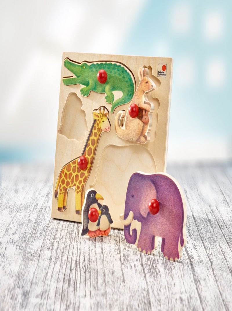 Puzzle - Animaux Beige - Kiabi