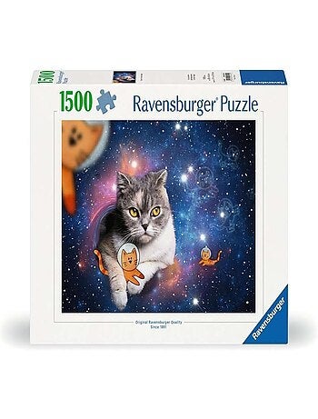 Puzzle - Chats volant dans l'espace