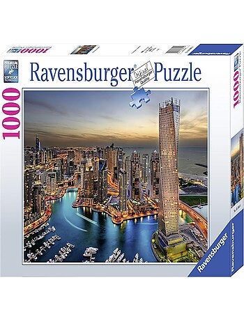 Puzzle - Dubaï Marina de nuit