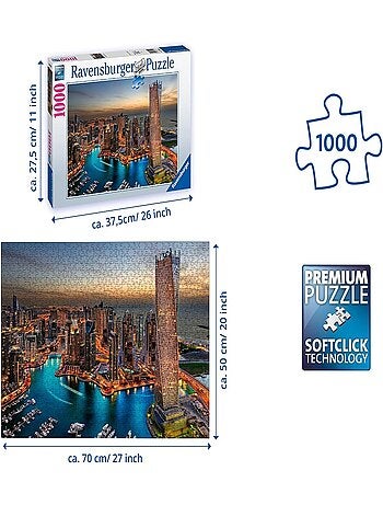 Puzzle - Dubaï Marina de nuit