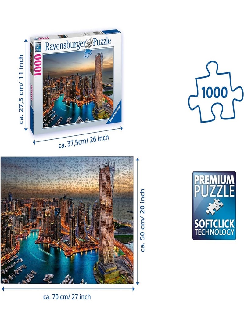 Puzzle - Dubaï Marina de nuit N/A - Kiabi