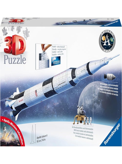 Puzzle - Fus?e spatiale Saturne V - Kiabi