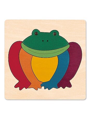 Puzzle - Grenouille arc-en-ciel
