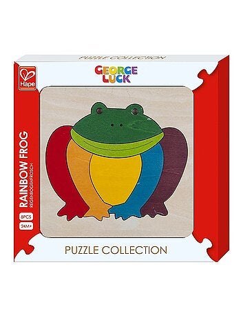 Puzzle - Grenouille arc-en-ciel