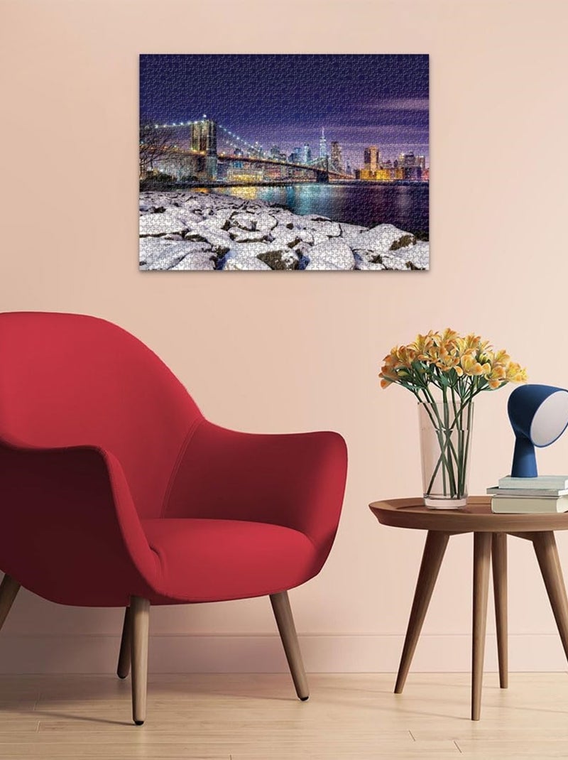 Puzzle - New York en hiver N/A - Kiabi