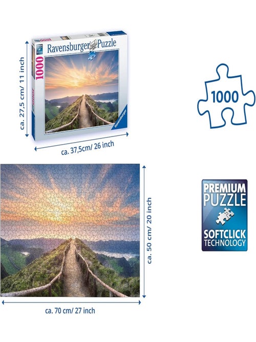 Puzzle - Paysage de montagnes au Portugal - Kiabi