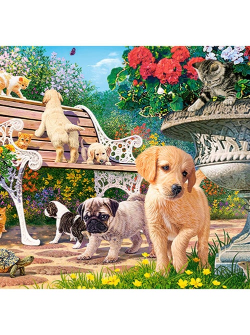 Puzzle 100 pièces : Cache-cache - Kiabi