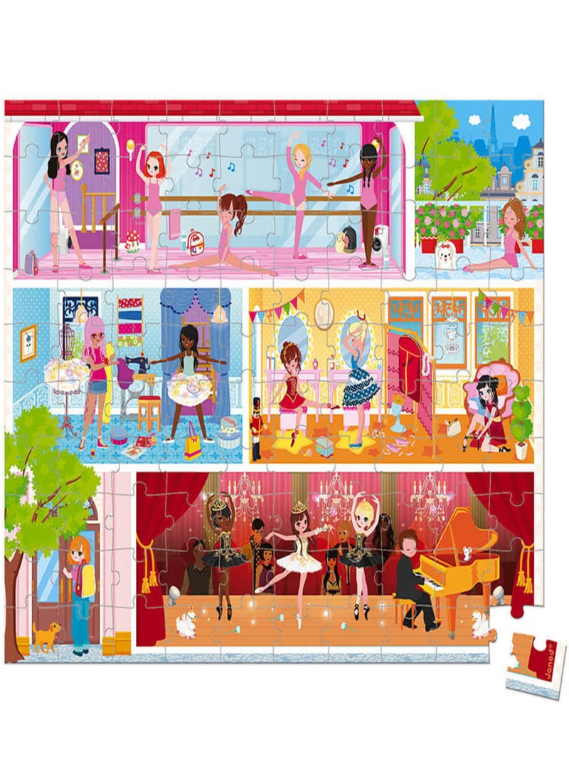 Puzzle 100 pièces : Danse Academy N/A - Kiabi