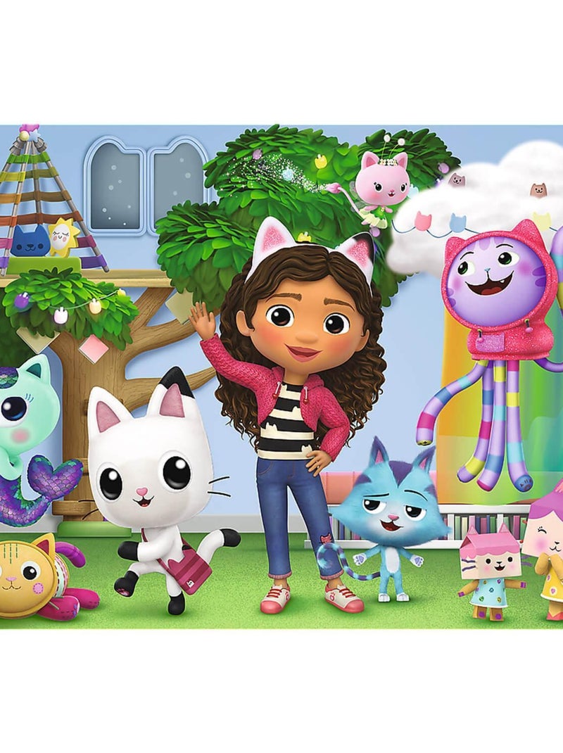 Puzzle 100 pièces : Gabby et la maison magique N/A - Kiabi