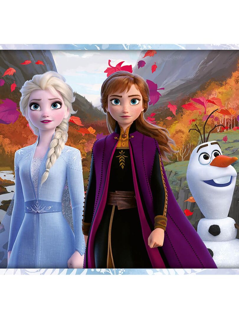 Puzzle 100 pièces : La Reine des Neiges 2 (Frozen 2) : Un monde magique -  N/A - Kiabi - 16.60€