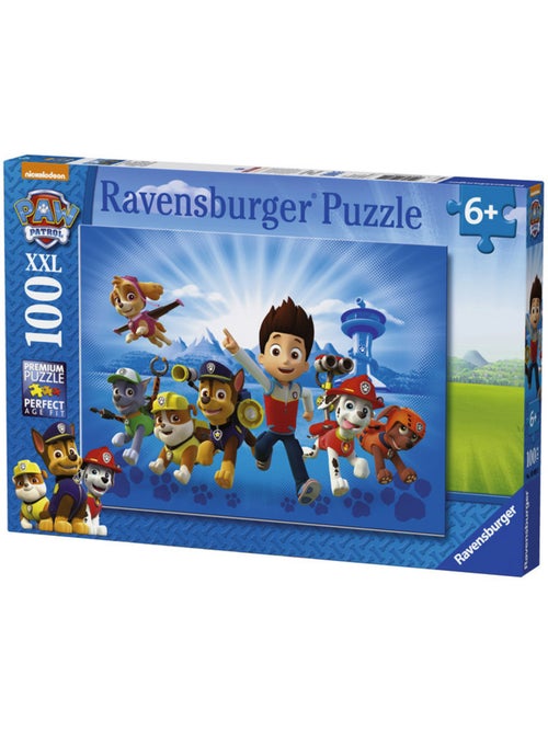 Puzzle 100 pièces : Pat'Patrouille : L'équipe de la Pat'Patrouille - Kiabi