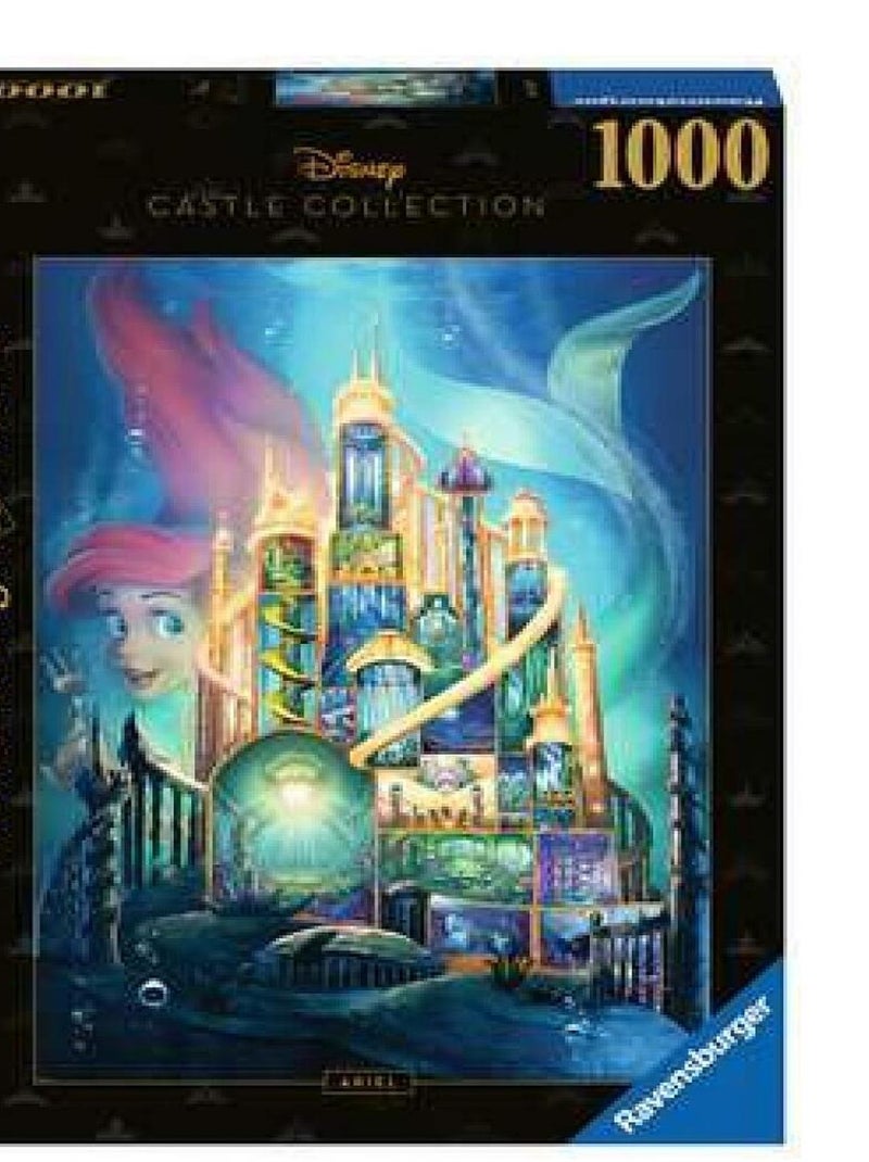 Puzzle 1000 p - ariel (collection château disney princ.) N/A - Kiabi