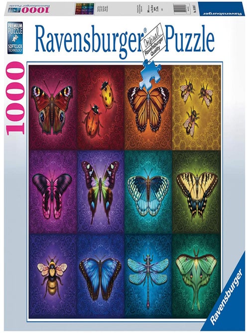 Puzzle 1000 Pièces - Créatures Volantes - Ravensburger - Kiabi