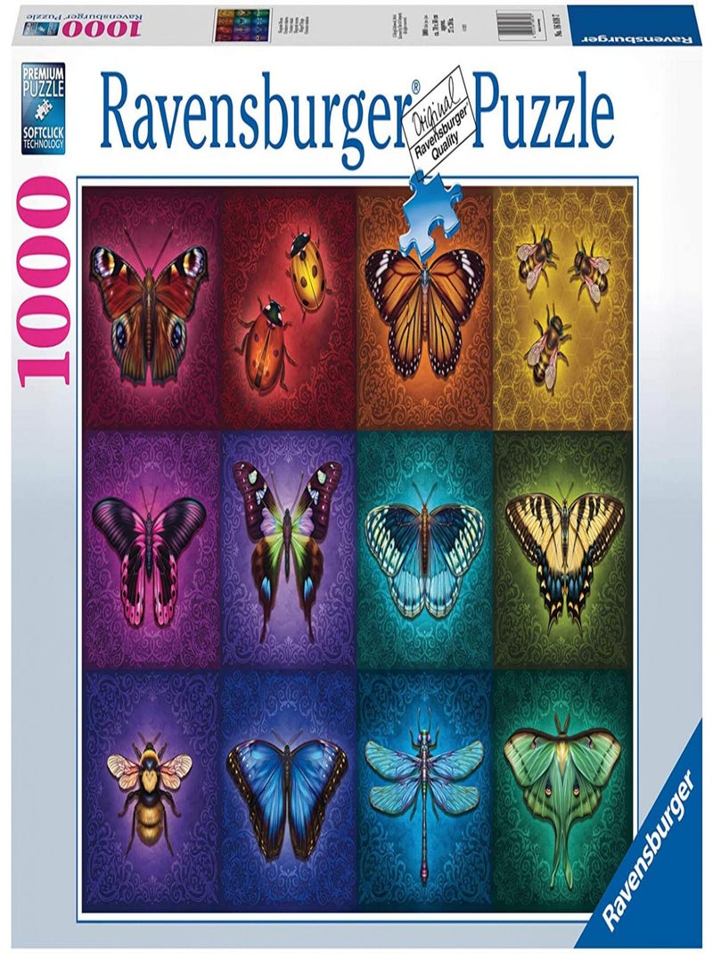 Puzzle 1000 Pièces - Créatures Volantes - Ravensburger N/A - Kiabi