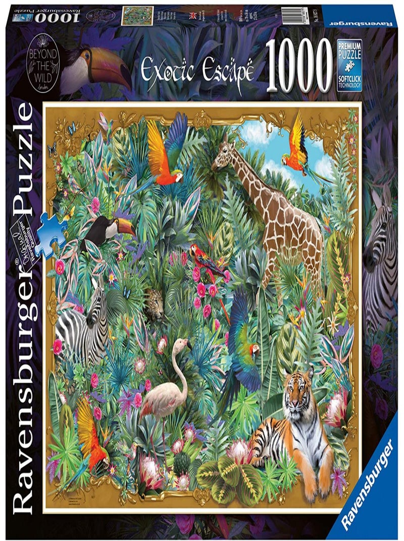 Puzzle 1000 pièces - Evasion exotique N/A - Kiabi