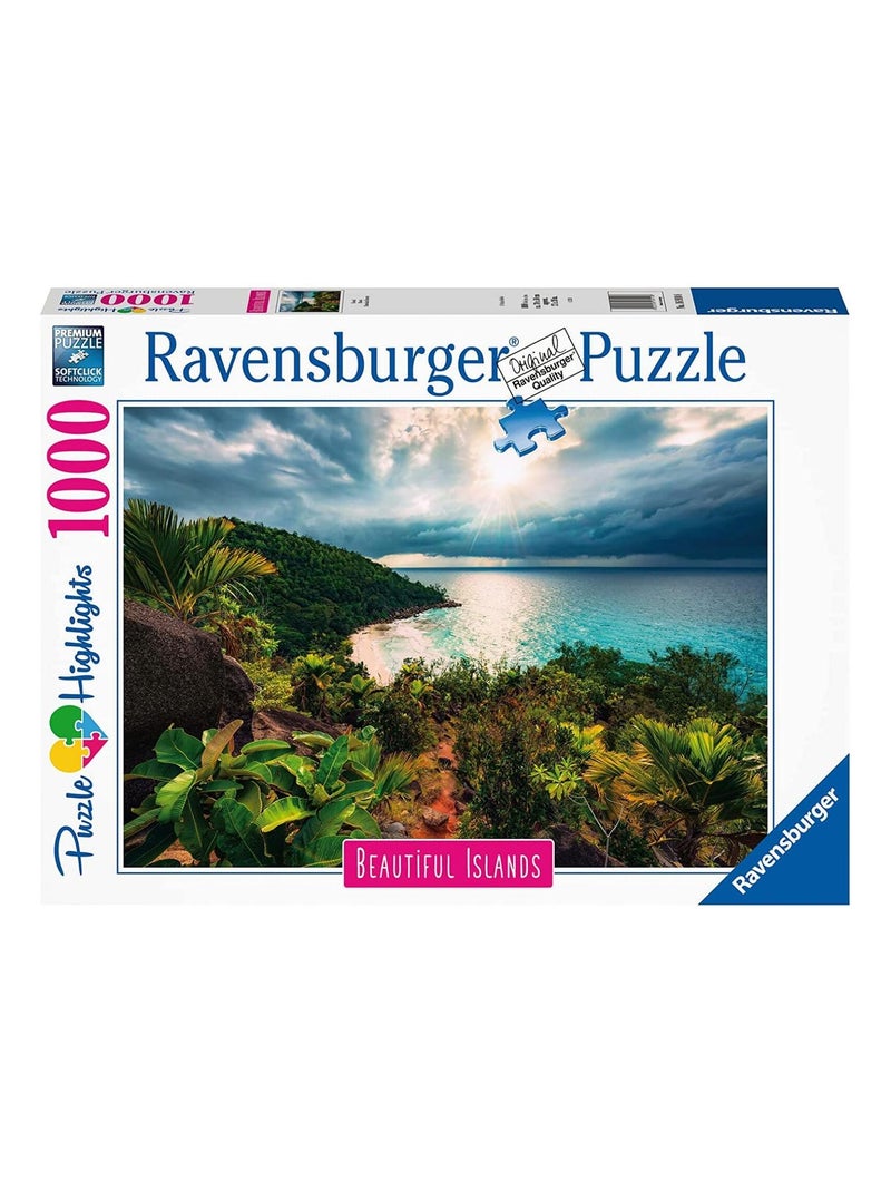 Puzzle 1000 pièces - Hawaï (Puzzle Highlights, Îles de rêve) N/A - Kiabi