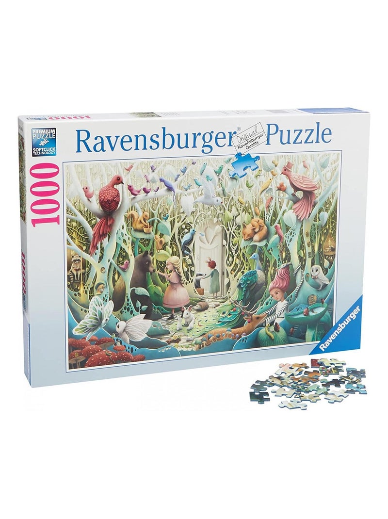 Puzzle 1000 pièces - Le jardin secret / Demelsa Haughton N/A - Kiabi