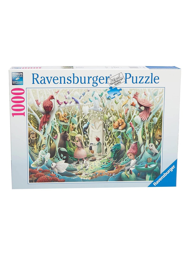 Puzzle 1000 pièces - Le jardin secret / Demelsa Haughton N/A - Kiabi