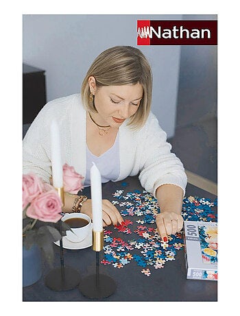 Puzzle 1000 Pièces - Tour Eiffel En Automne - Nathan