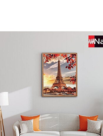 Puzzle 1000 Pièces - Tour Eiffel En Automne - Nathan