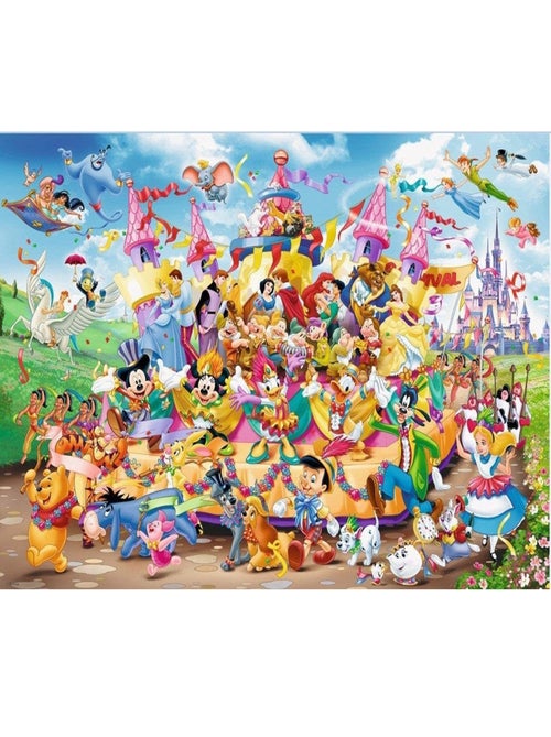 Puzzle 1000 Pièces Carnaval Disney - Ravensburger - Kiabi