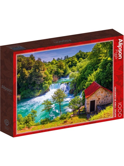 Puzzle 1000 Pièces Cascade de Krla - Fabriqué en France - Kiabi Puzzle 1000 Pièces Cascade de Krla - Fabriqué en France - Kiabi