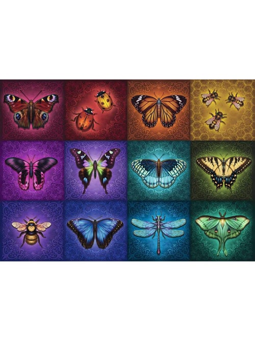 Puzzle 1000 Pièces : Créatures Volantes - Ravensburger - Kiabi