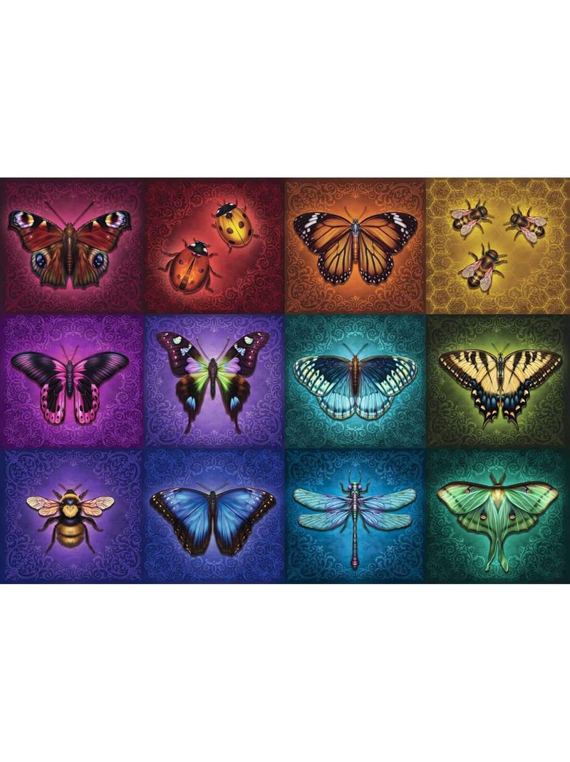 Puzzle 1000 Pièces : Créatures Volantes - Ravensburger N/A - Kiabi