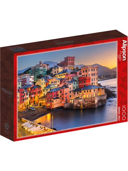 Puzzle 1000 Pièces Gênes Italie - Fabriqué en France - Kiabi