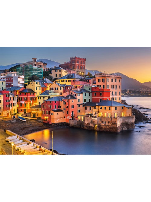 Puzzle 1000 Pièces Gênes Italie - Fabriqué en France - Kiabi