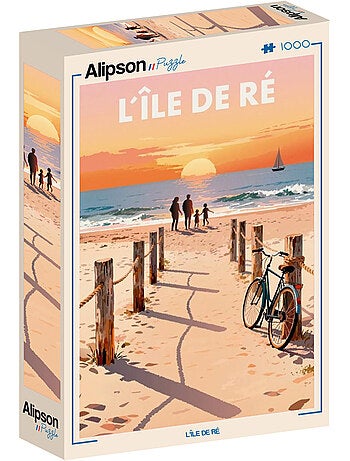 Puzzle 1000 pièces Ile de Ré - Fabriqué en France