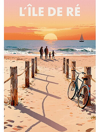 Puzzle 1000 pièces Ile de Ré - Fabriqué en France