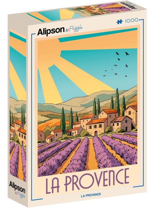 Puzzle 1000 pièces La Provence - Fabriqué en France - Kiabi