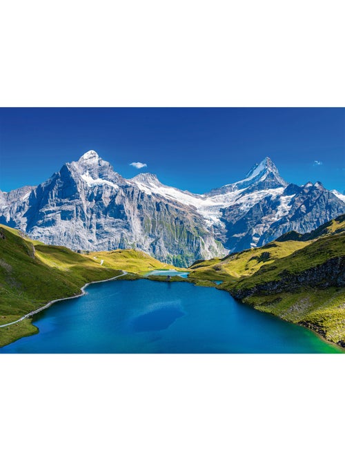 Puzzle 1000 Pièces Lac De Bachalp - Fabriqué en France - Kiabi