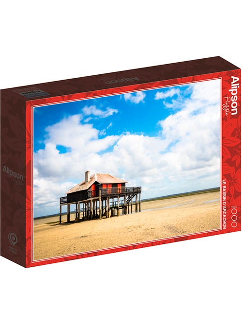 Puzzle 1000 pièces Le Bassin d'Arcachon - Fabriqué en France - Kiabi
