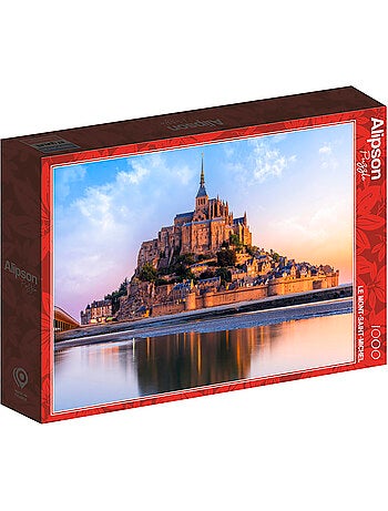 Puzzle 1000 pièces Le Mont-Saint-Michel - Fabriqué en France