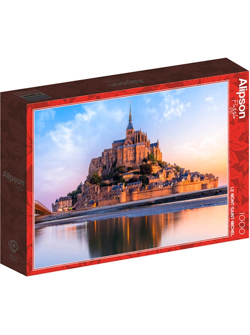 Puzzle 1000 pièces Le Mont-Saint-Michel - Fabriqué en France - Kiabi