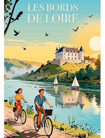 Puzzle 1000 Pièces Les Bords de Loire - Fabriqué en France