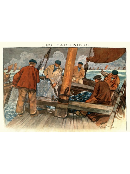Puzzle 1000 Pièces Les sardiniers - Fabriqué en France - Kiabi