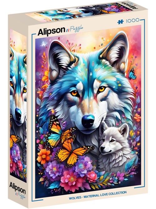 Puzzle 1000 pièces Loups Love Collect - Fabriqué en France - Kiabi