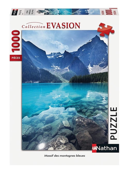 Puzzle 1000 Pièces : Massif Des Montagnes Bleues - Nathan - Kiabi