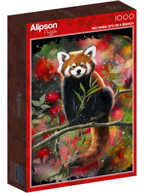 Puzzle 1000 Pièces Panda Roux - Fabriqué en France - Kiabi