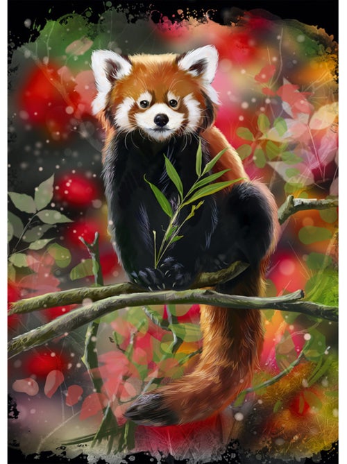 Puzzle 1000 Pièces Panda Roux - Fabriqué en France - Kiabi