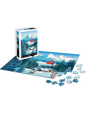 Puzzle 1000 pièces Paysage enneigé - Sentosphère